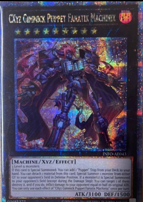 INFO-AE043 CXYZ GIMMICK PUPPET FANATIX MACHINIX CX 奇巧人偶 狂熱降神